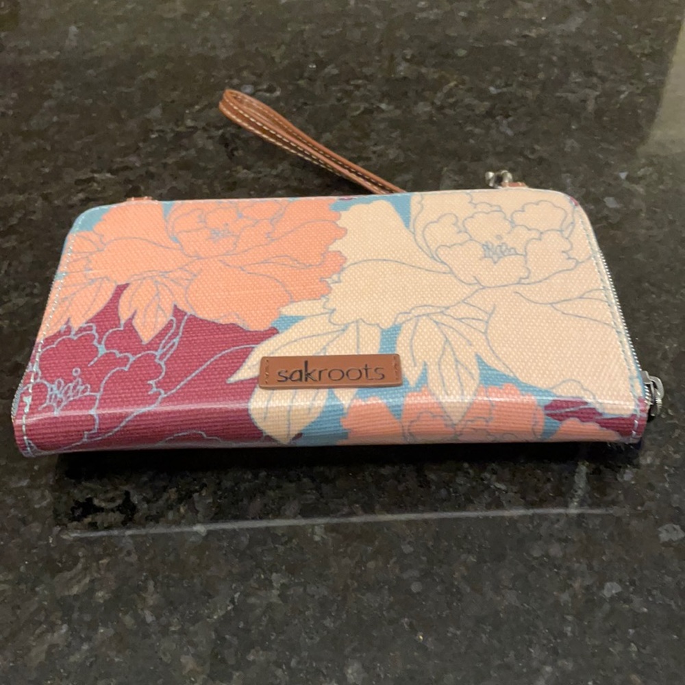 sakroots floral wallet